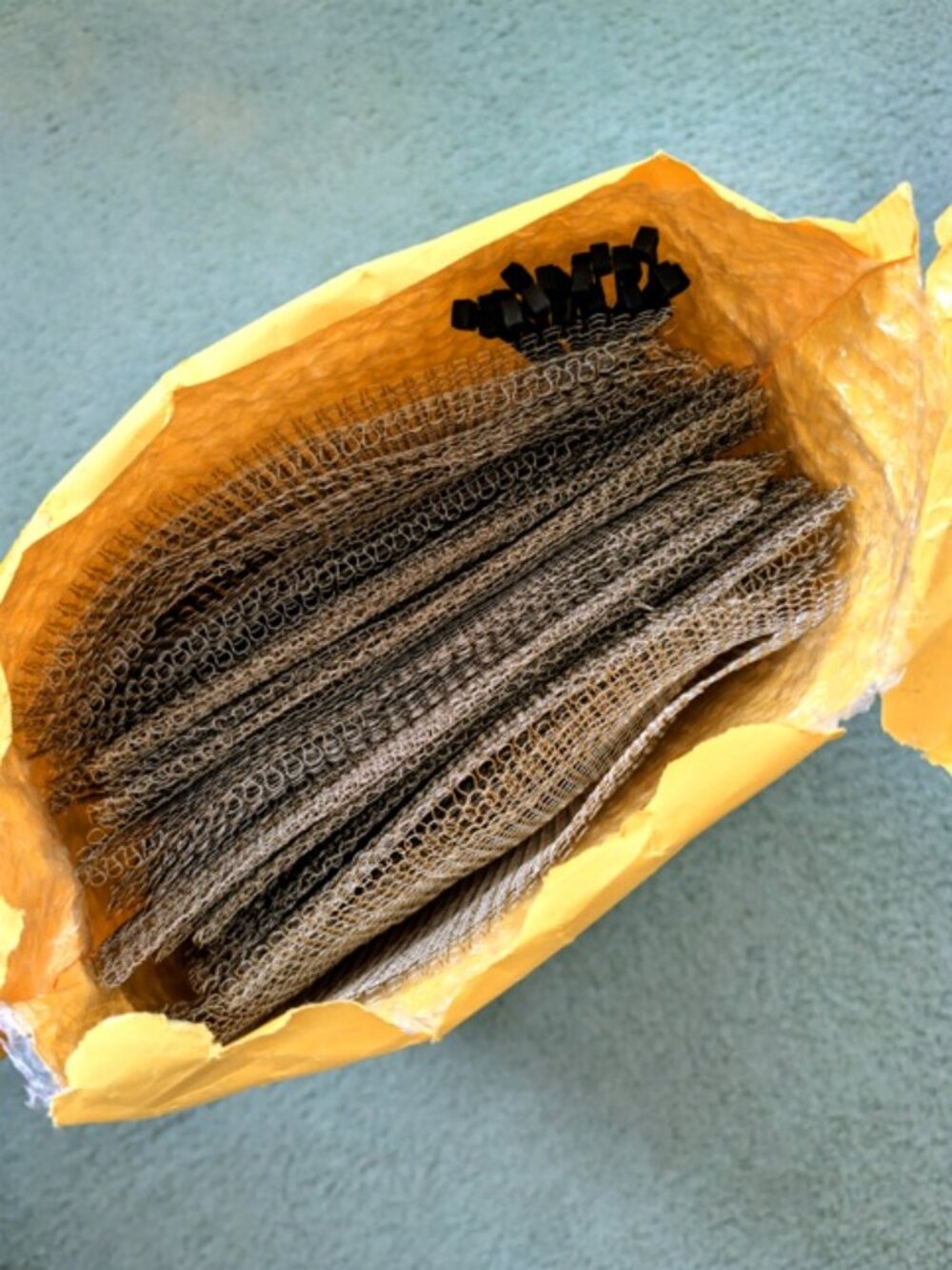 Fruit Protection Wire Mesh Bags - 1 Pkg - Large - New/Opened Pkg - Picture 2 of 8